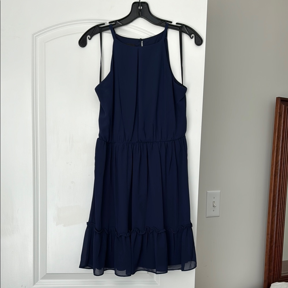 Belk Navy Midi Dress